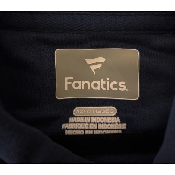 Fanatics New England Patriots Blue Sweatshirt Hoodie Pats Logo Red Unisex 3XL - Picture 5 of 7